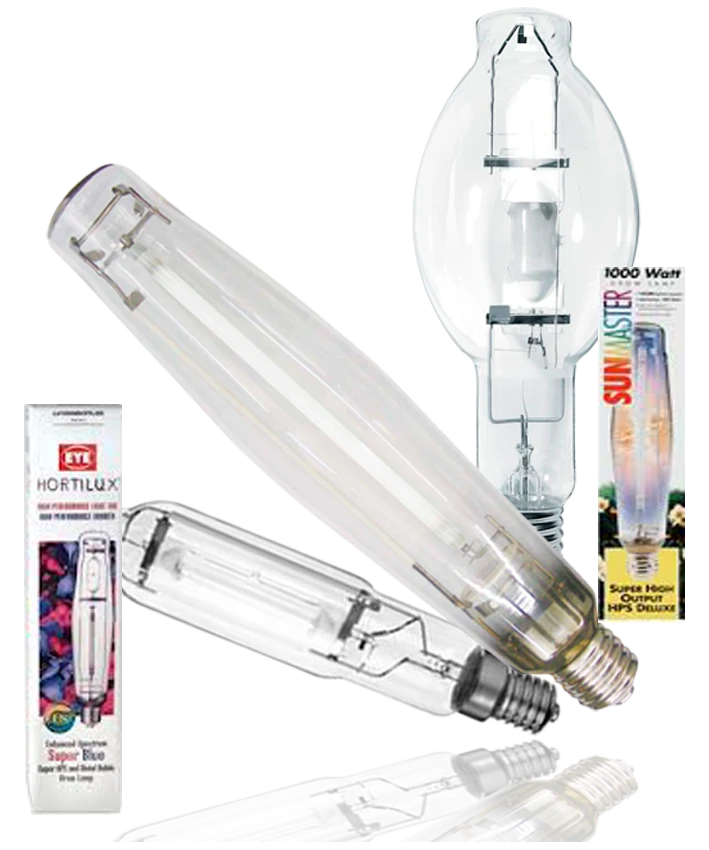 HPS high pressure lighting, MH metal hallied lighting
