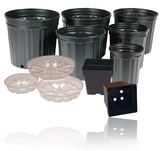 Pots trays and Saucers