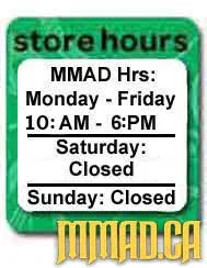 Hydroponic Store Hours